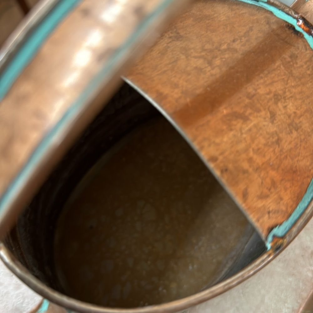 Robert Allen Copper & Teal water can - Picture 7 of 7